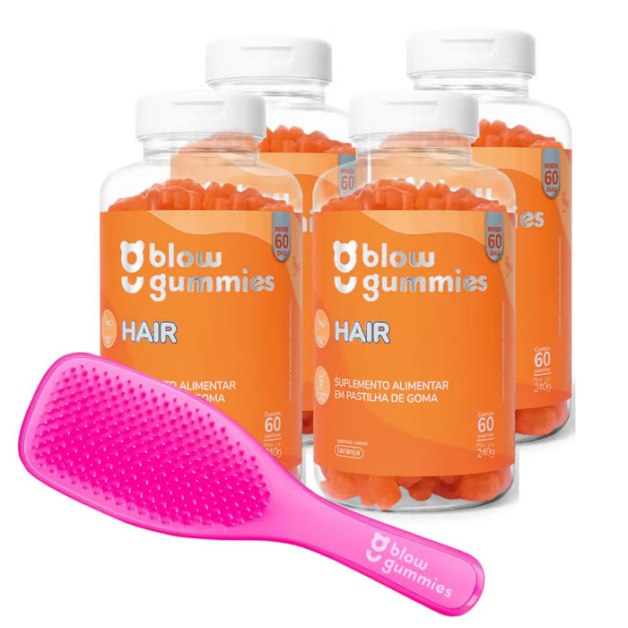 Blow Gummies Hair 240 Dias