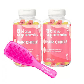 BLOW Gummies Hair Chicle 60 Dias Tutti Frutti