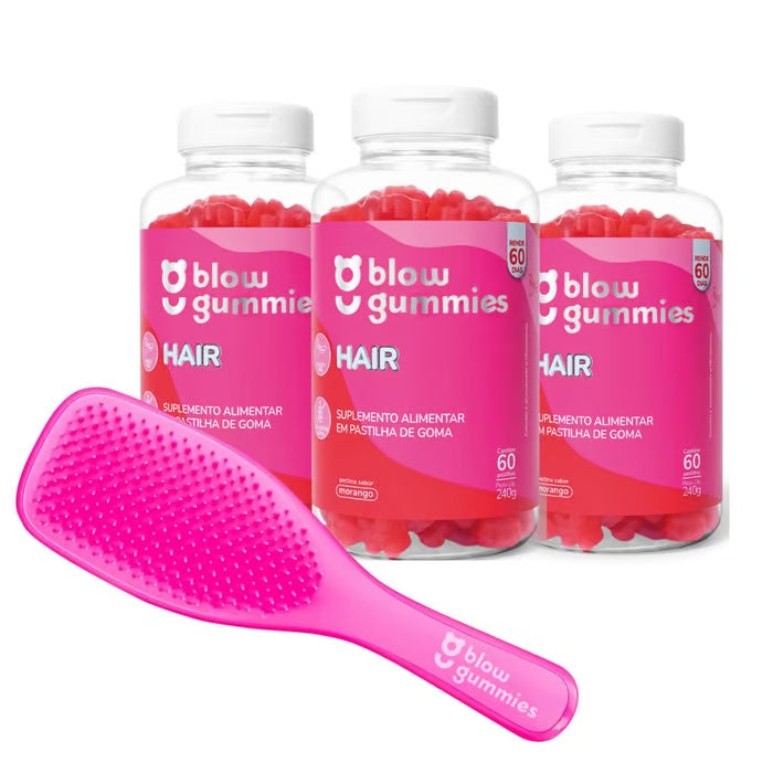 Blow Gummies Hair 180 Dias