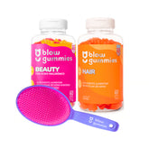 Blow Gummies Beauty e Blow Gummies Hair Laranja