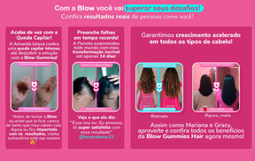 Blow Gummies 390 Dias Mix Hair 1 Chiclete