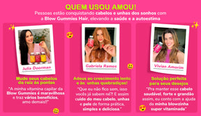 Blow Gummies 390 Dias Mix Hair 1 Chiclete