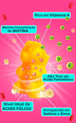 Blow Gummies 390 Dias Mix Hair 1 Chiclete