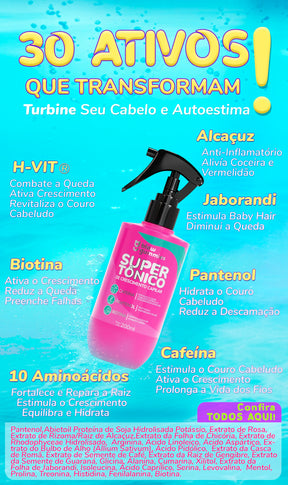 Blow Gummies 60 Dias Morango+Super Tônico 240ml
