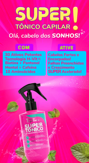 Blow Gummies 60 Dias Morango+Super Tônico 240ml